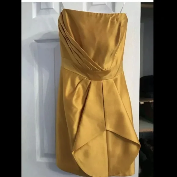 slim fit dress slacks Shoshanna Dolly Dress in Jet main image 1